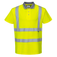 Portwest S477 Yellow Hi-Vis Polo Shirt S/S
