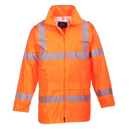 Portwest UH440 Orange Hi-Vis Rain Traffic Jacket