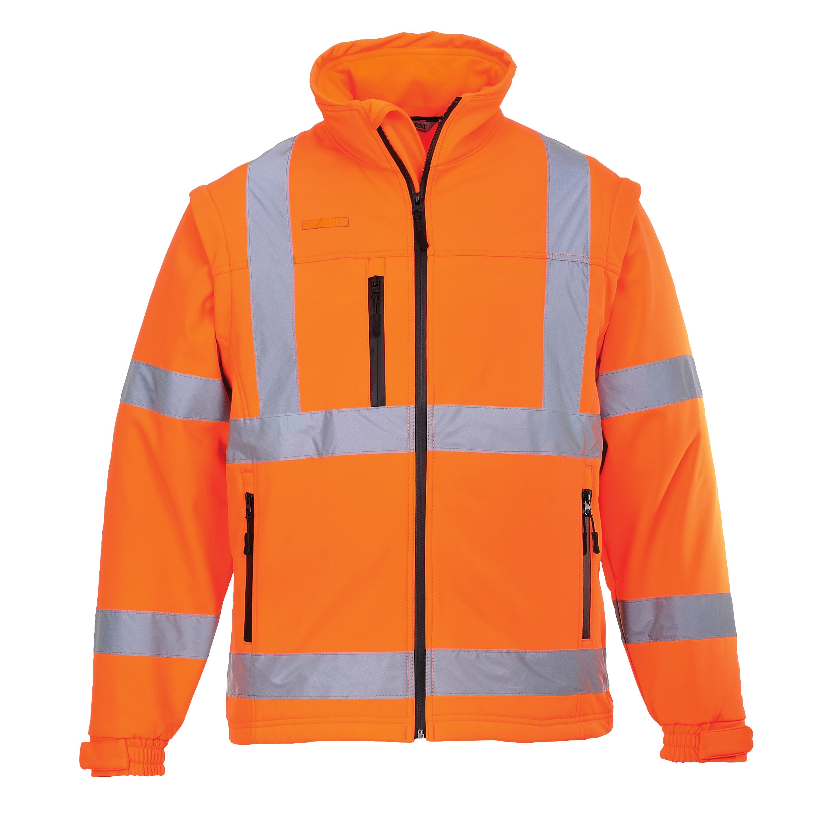 Produktbild von Beeswift Damen Hi Vis Softshelljacke – Warnschutzjacke Mit Originaletikett, NEU