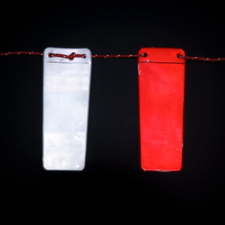 Sentinel Goalpost - Premium Flagging in Red & White (82 feet)