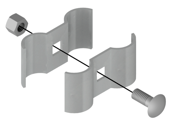 Yodock Fence Clamps for Chainlink Fence Panels