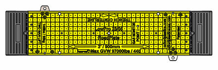 LowPro 23/05 Road Trench Plate Cover - Heavy Duty Modular System