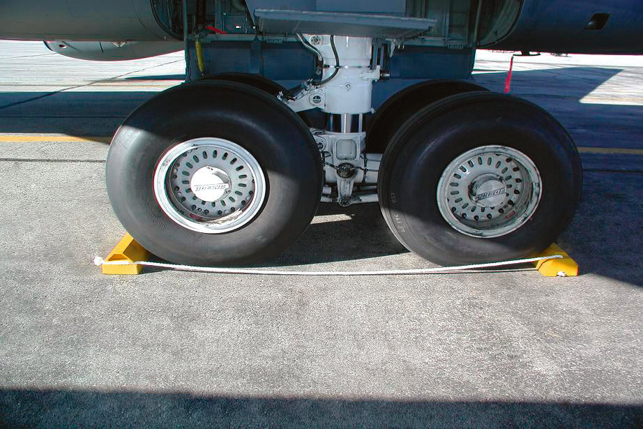 AC6820 20" Aviation Wheel Chock - Large & Oversized Aircraft