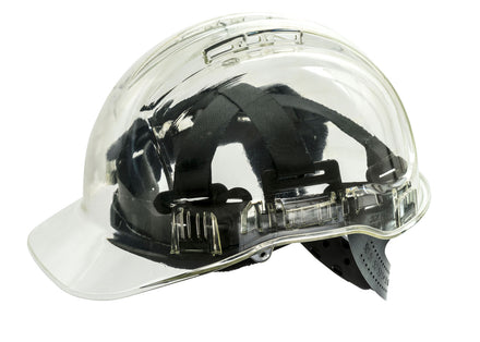 Peak View Translucent Hard Hat Vented - PV60 Adjustable Size