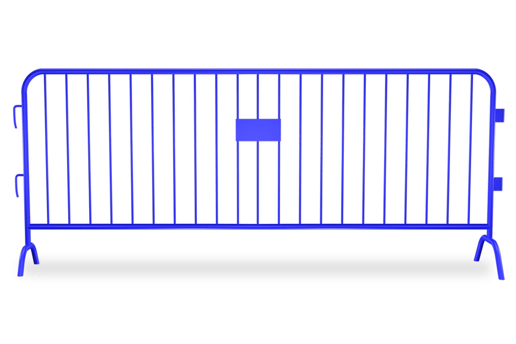 6.5 or 8 ft Premium Heavy Duty Metal Crowd Barrier