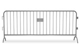6.5 or 8 ft Premium Heavy Duty Metal Crowd Barrier