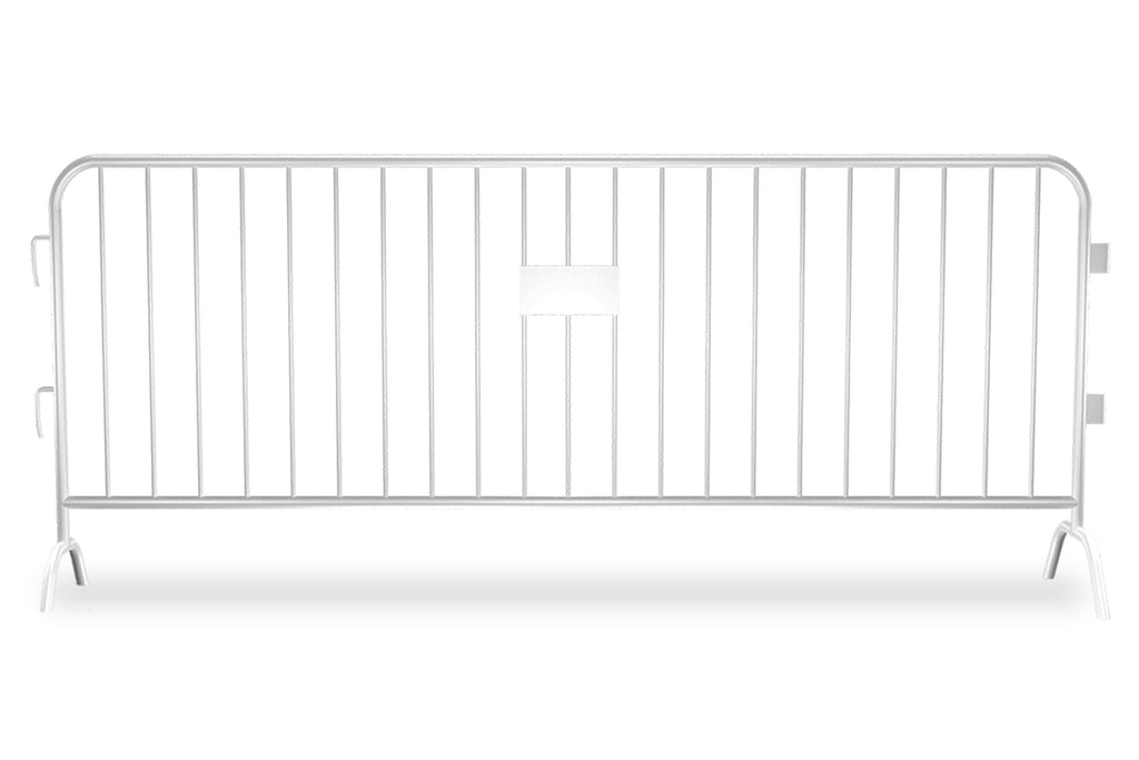 6.5 or 8 ft Premium Heavy Duty Metal Crowd Barrier