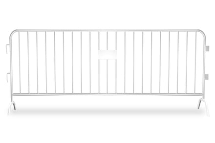 6.5 or 8 ft Premium Heavy Duty Metal Crowd Barrier