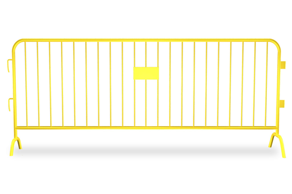 6.5 or 8 ft Premium Heavy Duty Metal Crowd Barrier