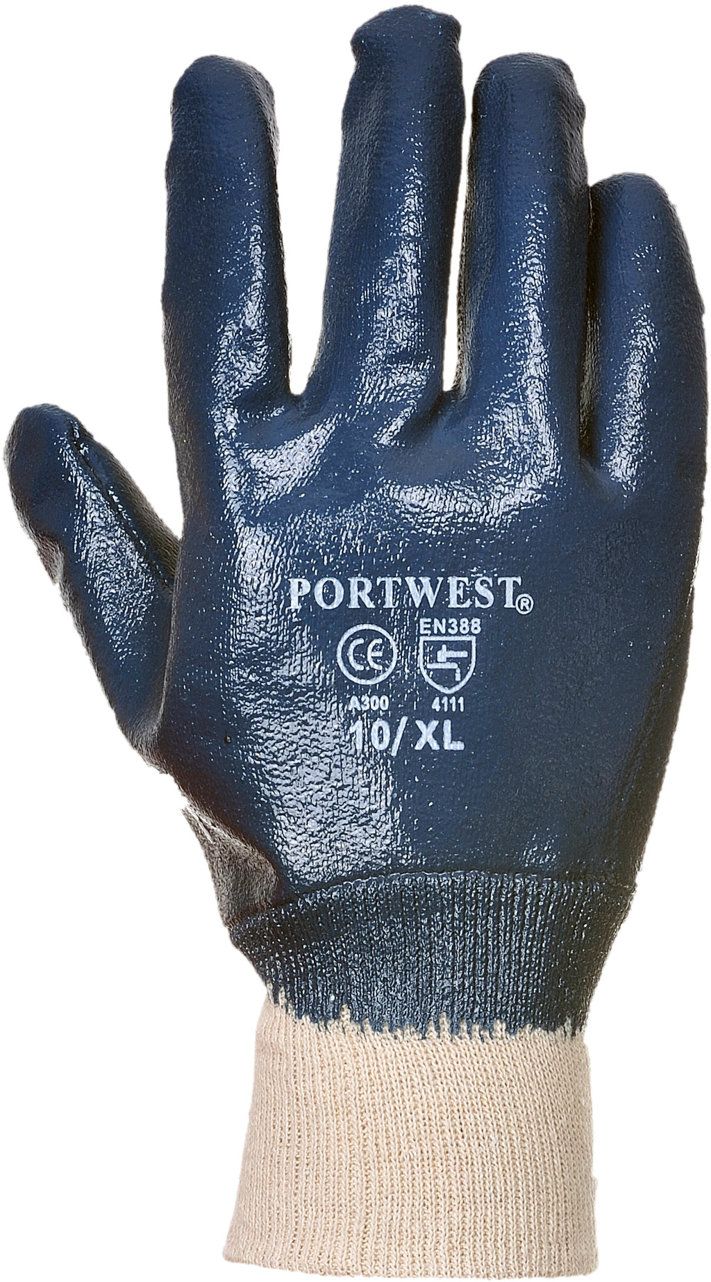 Nitrile Knitwrist Gloves