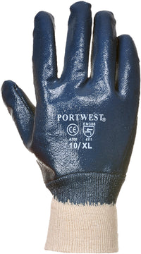 Nitrile Knitwrist Gloves