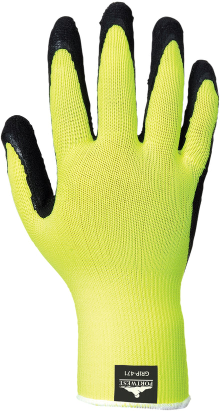 Hi-Vis Grip Gloves