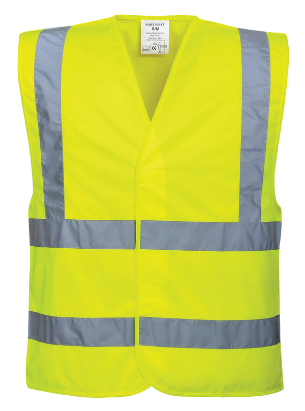 Hi-Vis Two Band & Brace Velcro Fasten