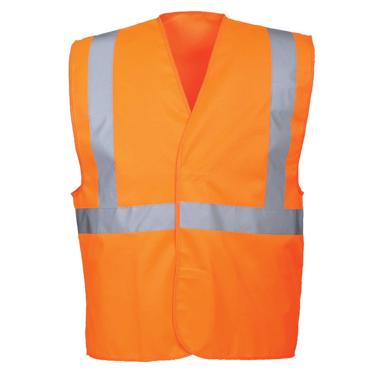 Hi-Vis One Band & Brace Velcro Fasten Vest