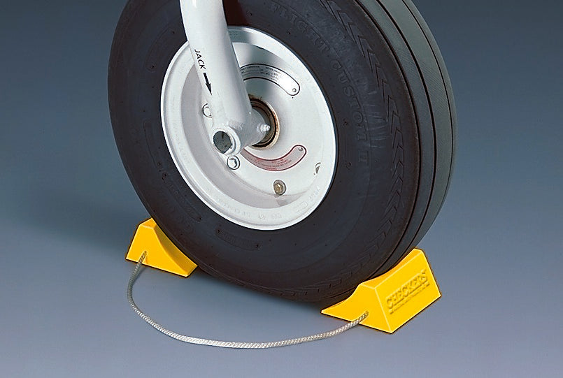AC201 Aviation Wheel Chock Pair - For Small Aircraft