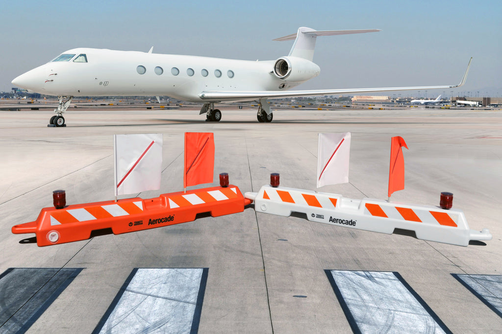 Yodock Aerocade - Low Profile Airport Water Filled Barrier
