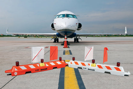 Yodock Aerocade - Low Profile Airport Water Filled Barrier