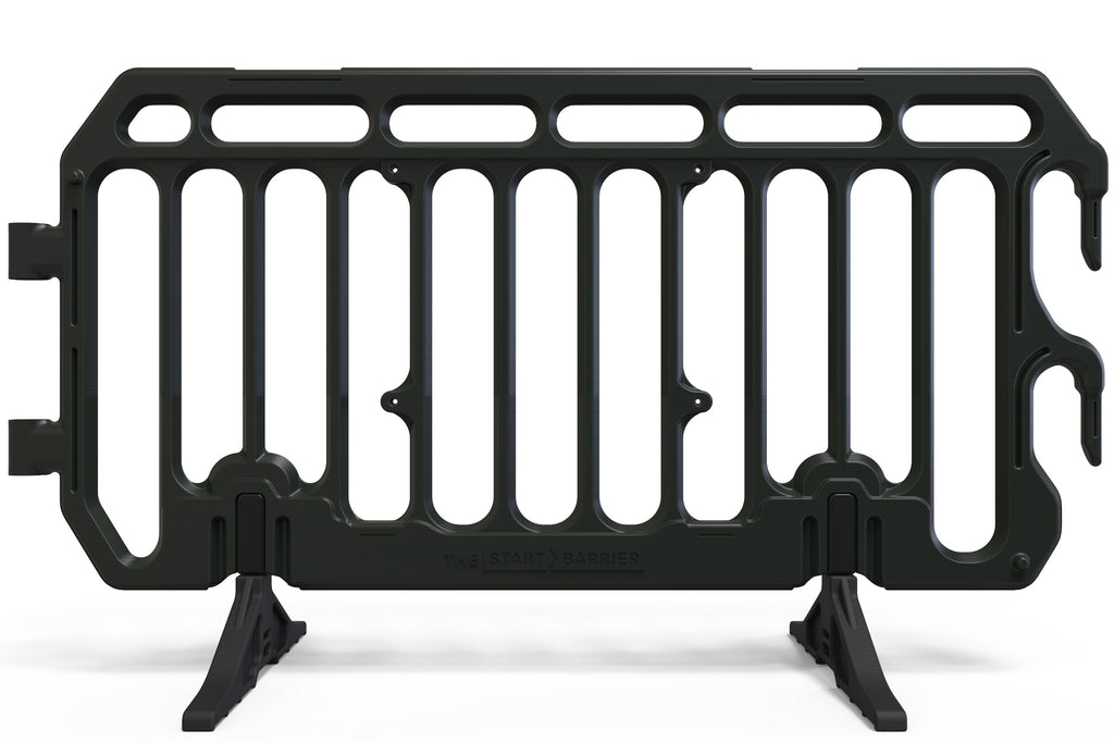 Plastic Crowd Control Barrier 6.5ft  - The Start Barricade