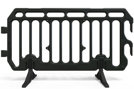 Plastic Crowd Control Barrier 6.5ft  - The Start Barricade