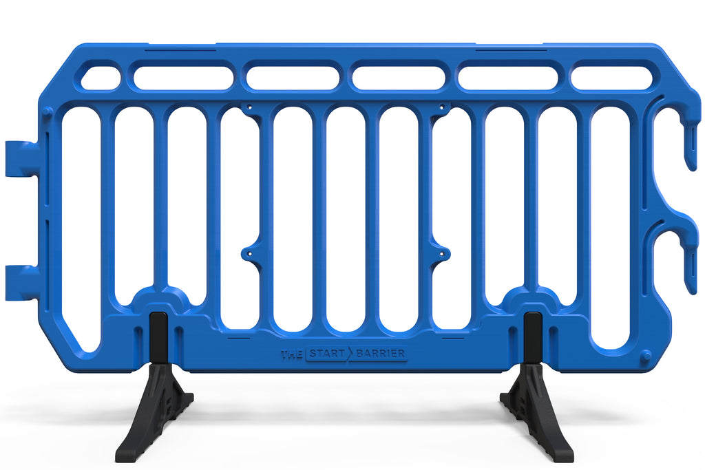 Plastic Crowd Control Barrier 6.5ft  - The Start Barricade