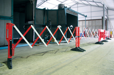Titan Expanding Barrier - Original Portable Plastic Barricade