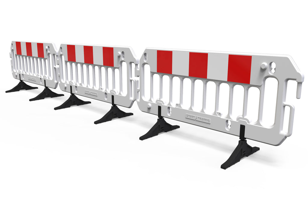 Reflective Construction Barricade - ExtraVision