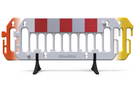 Reflective Construction Barricade - ExtraVision