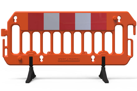 Reflective Construction Barricade - ExtraVision