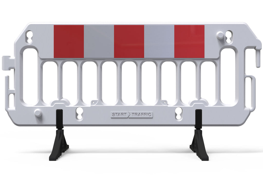Reflective Construction Barricade - ExtraVision