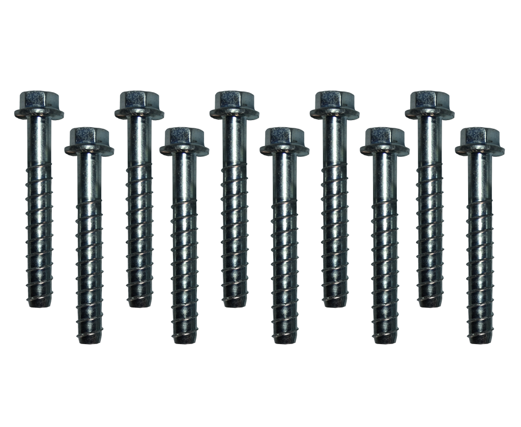 FODS Concrete Screw Pack - 6" (Pack of 10)