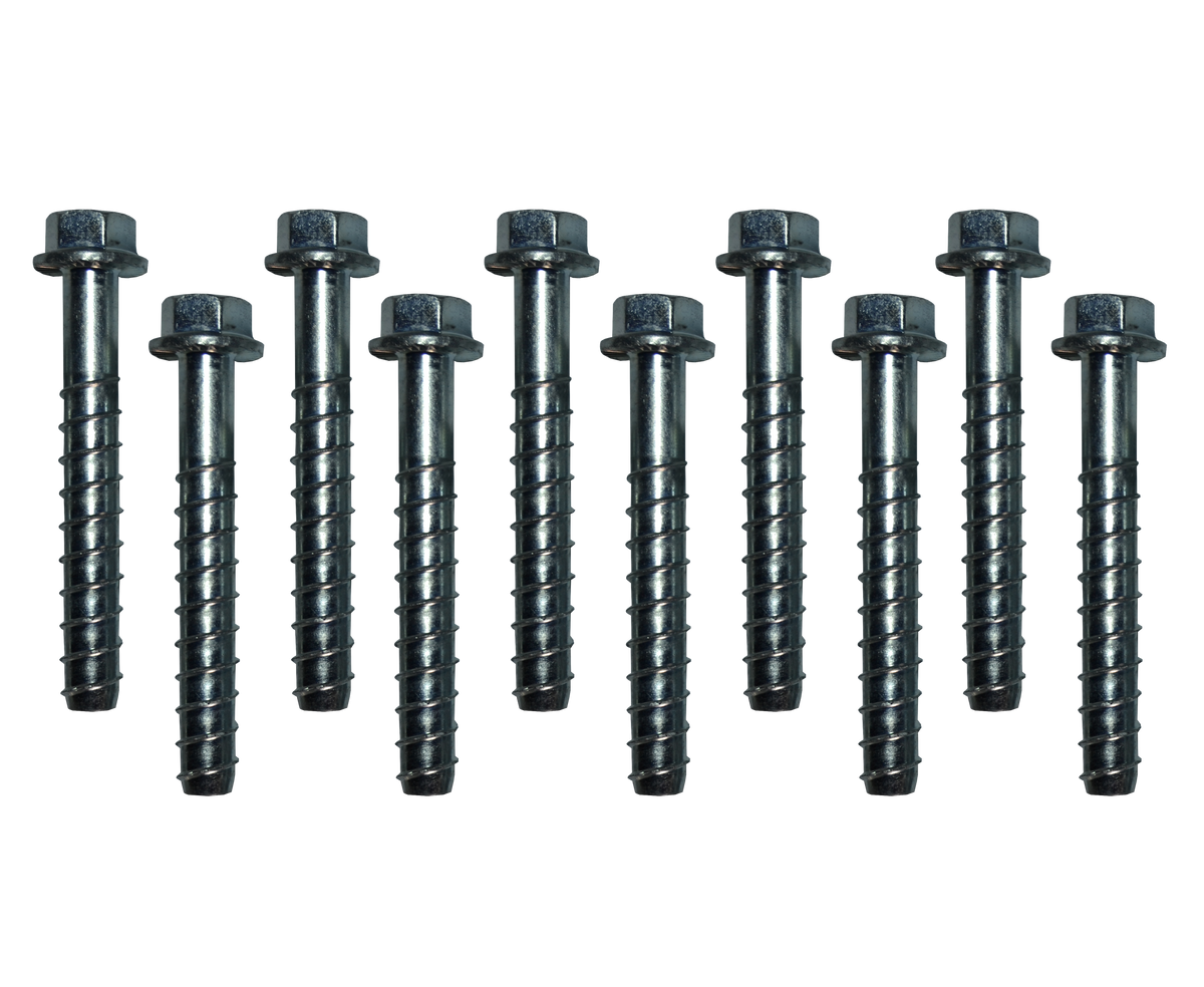FODS Concrete Screw Pack - 6" (Pack of 10)
