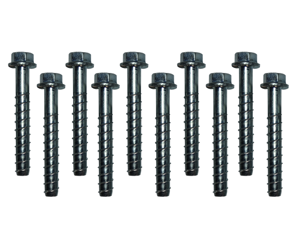 FODS Concrete Screw Pack - 6" (Pack of 10)