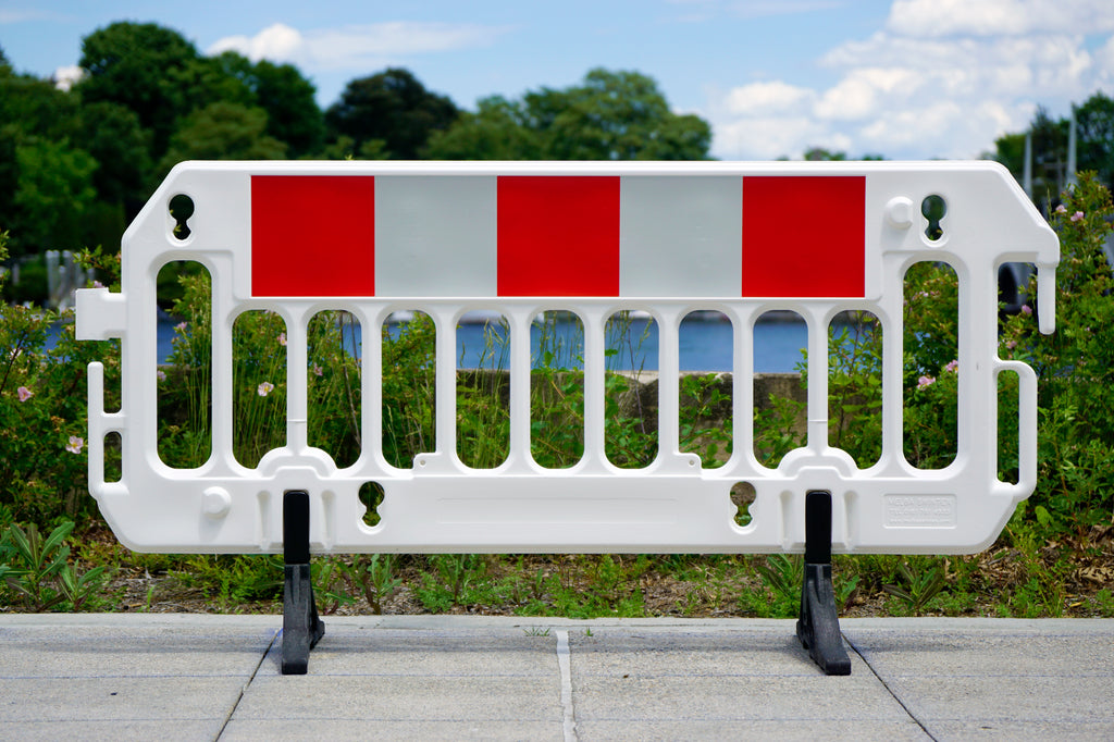 Reflective Construction Barricade - ExtraVision