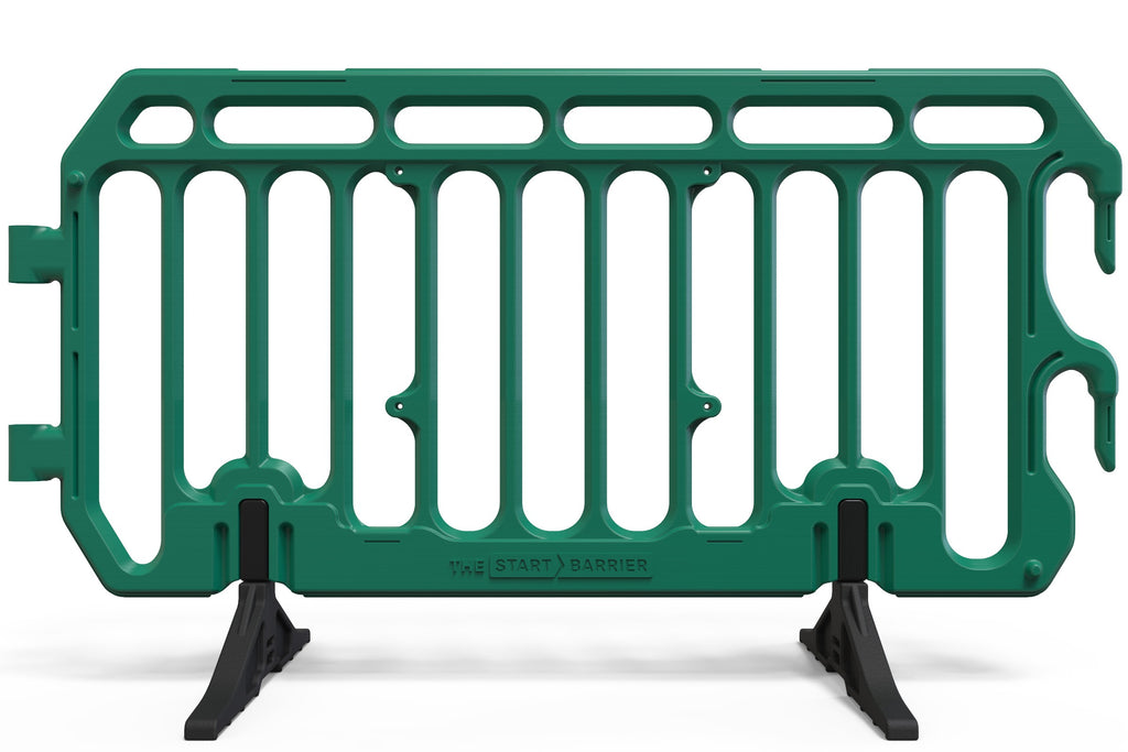 Plastic Crowd Control Barrier 6.5ft  - The Start Barricade
