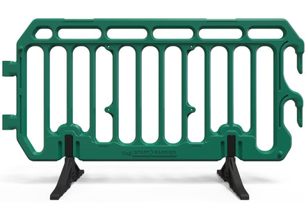 Plastic Crowd Control Barrier 6.5ft  - The Start Barricade