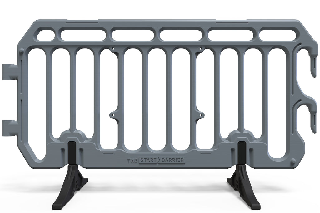 Plastic Crowd Control Barrier 6.5ft  - The Start Barricade