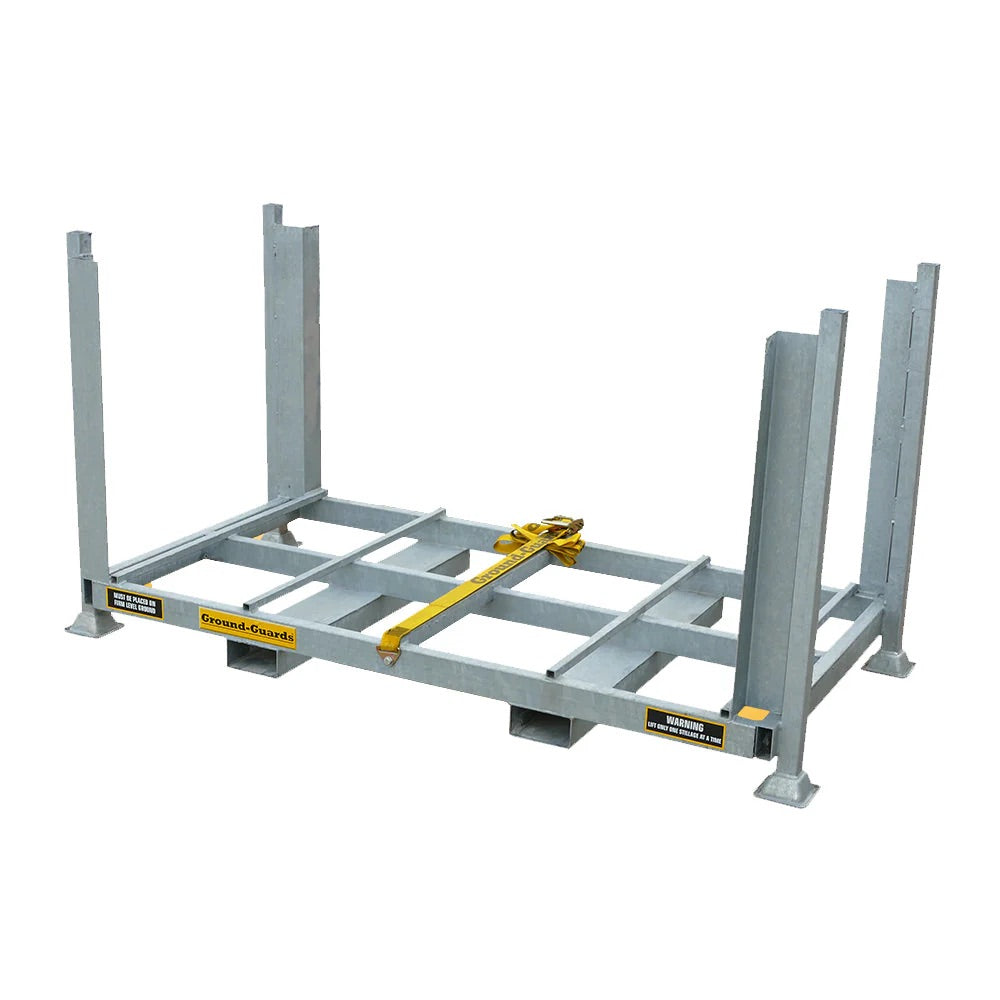 GroundGuards MaxiTrack Mat Storage & Transport Rack