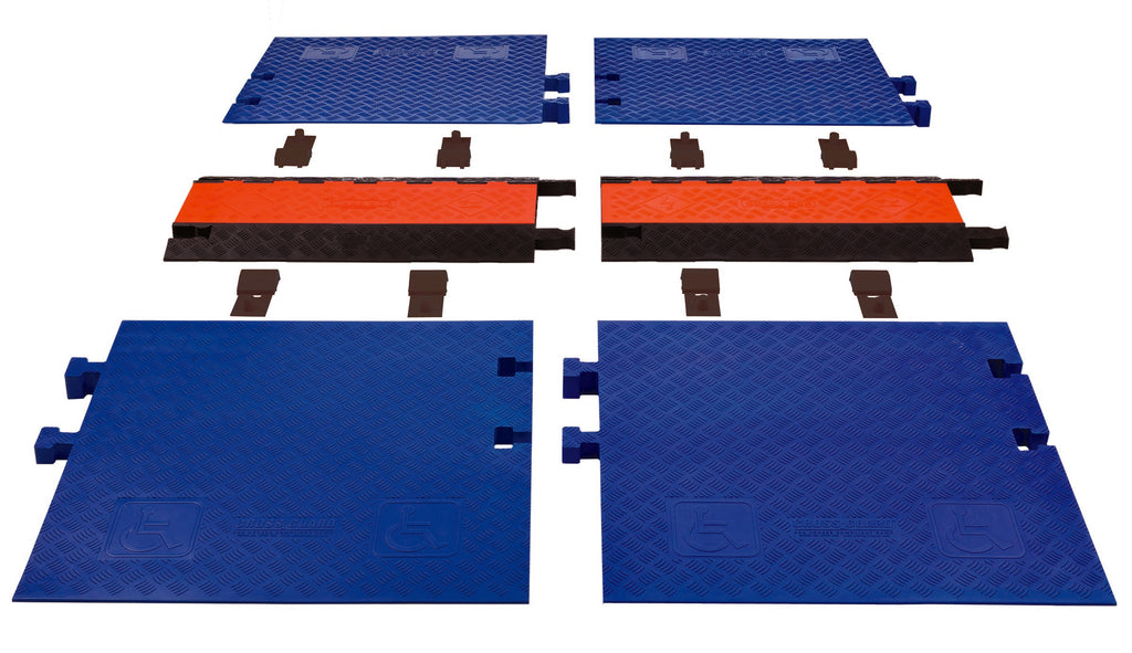 Channel Guard Ramp Guard Dog® 3 Channel Standard ADA Access Ramps – Start Safety Inc