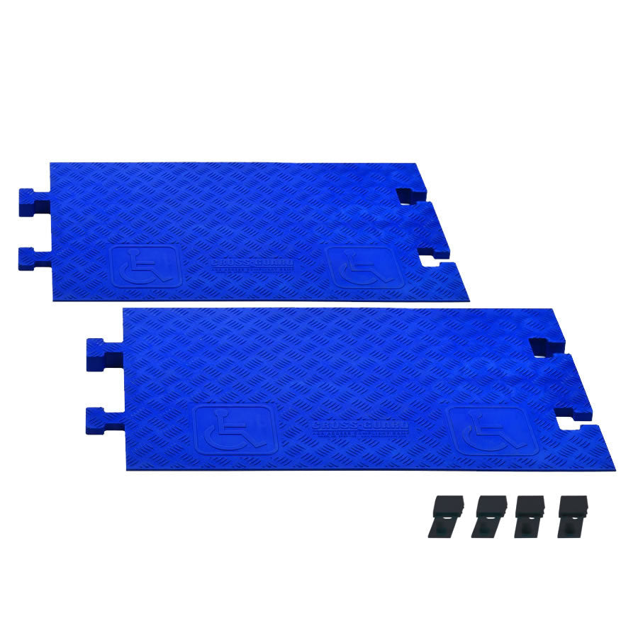 ADA Ramps Linebacker For 1 Channel General Purpose Cable Protectors (pair)