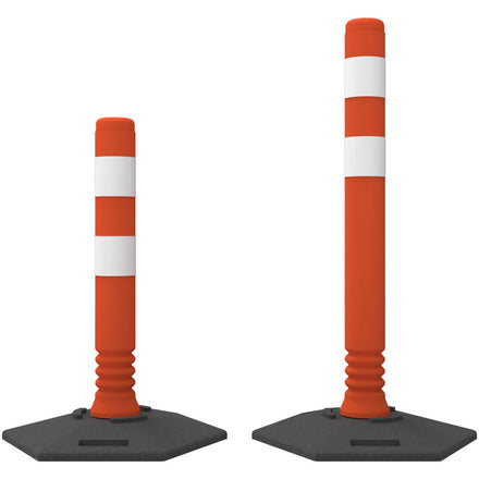 Flexible Traffic Delineators Post & Base - Flexi-Cylinder
