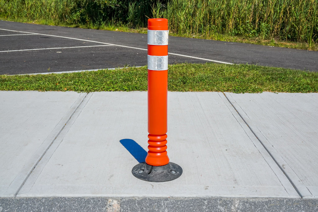 Flexible Traffic Delineators Post & Base - Flexi-Cylinder