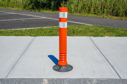 Flexible Traffic Delineators Post & Base - Flexi-Cylinder