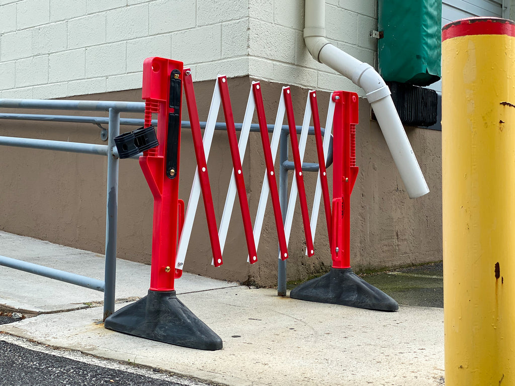 Titan Expanding Barrier - Original Portable Plastic Barricade