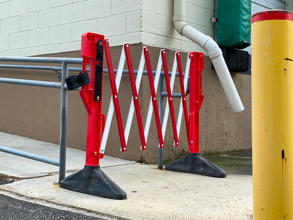 Titan Expanding Barrier - Original Portable Plastic Barricade