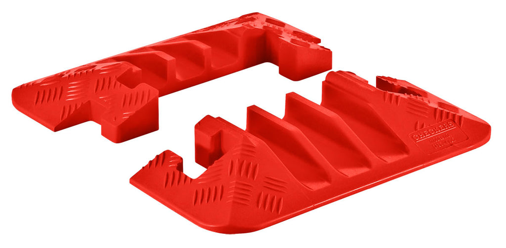 3 Channel Heavy Duty Linebacker® End Caps (pair)