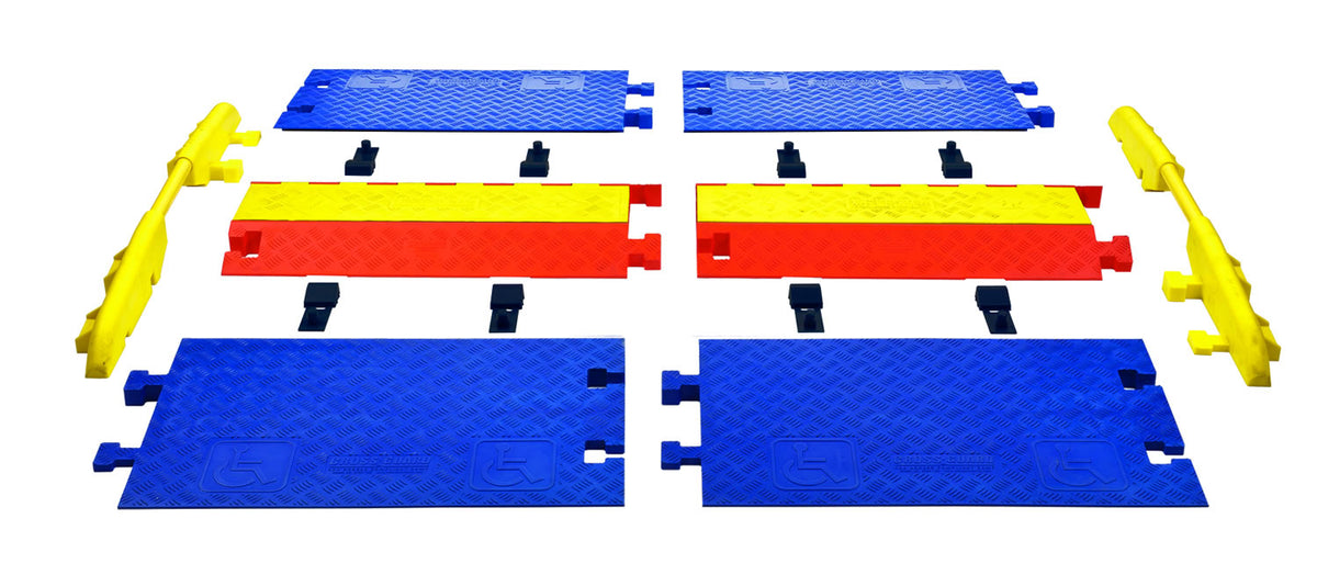 ADA Ramps Linebacker® For 4 & 5 Channel Heavy Duty Protectors (pair)