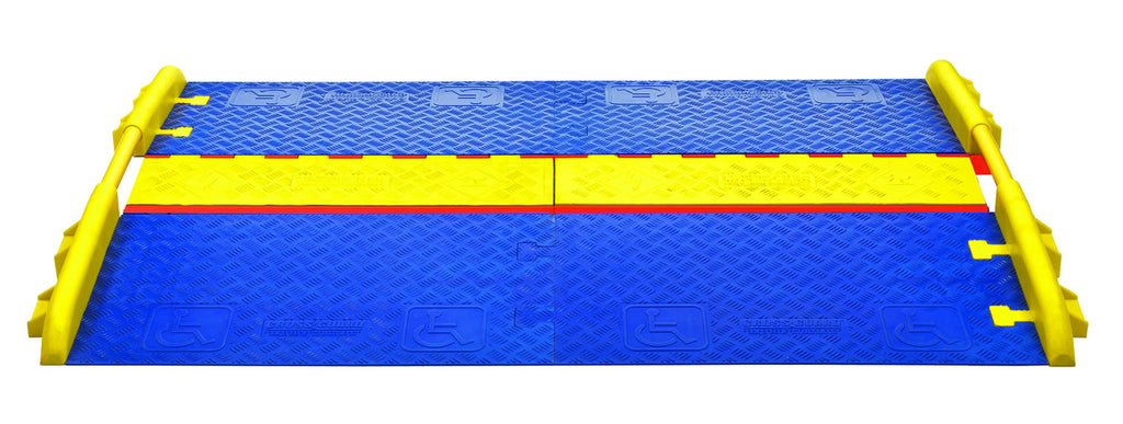 ADA Rail For Linebacker® 4  & 5 Channel Heavy Duty Ramps