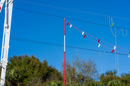 Sentinel Overhead Goalpost Kits - Warning Height Restriction