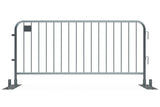 7.5ft - Anti-Trip Space Saving Economy Metal Crowd Barrier