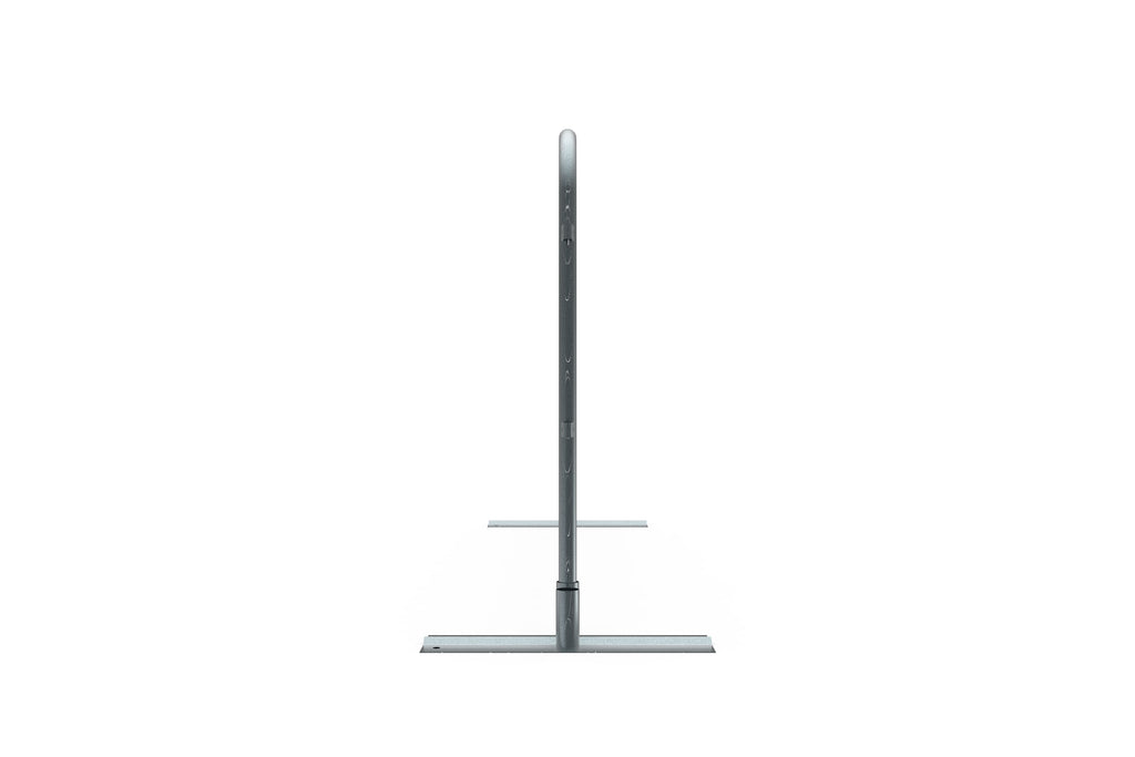 7.5ft - Anti-Trip Space Saving Economy Metal Crowd Barrier